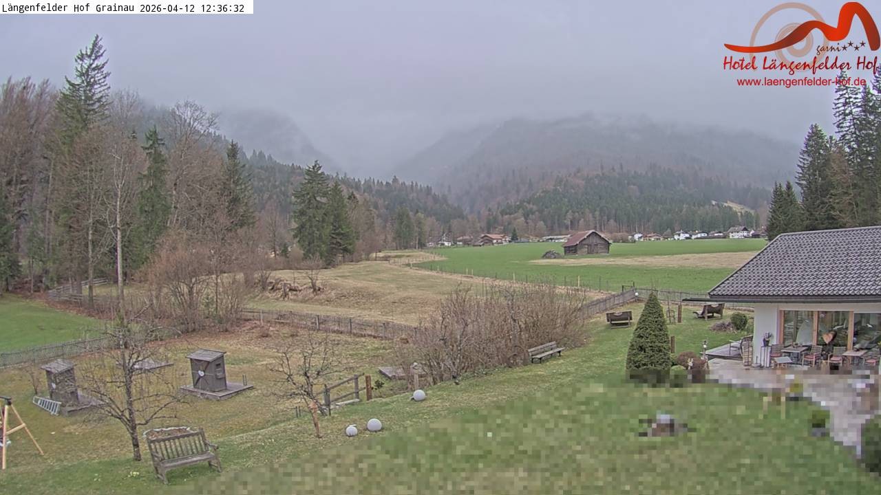 Archiv Foto Webcam Zugspitzdorf Grainau: Längenfelder Hof