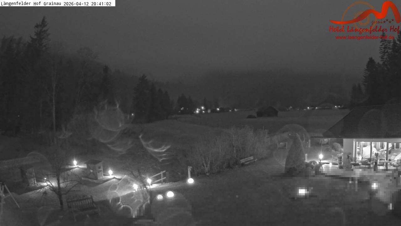 Archived image Grainau - Webcam Hotel Längenfelder Hof