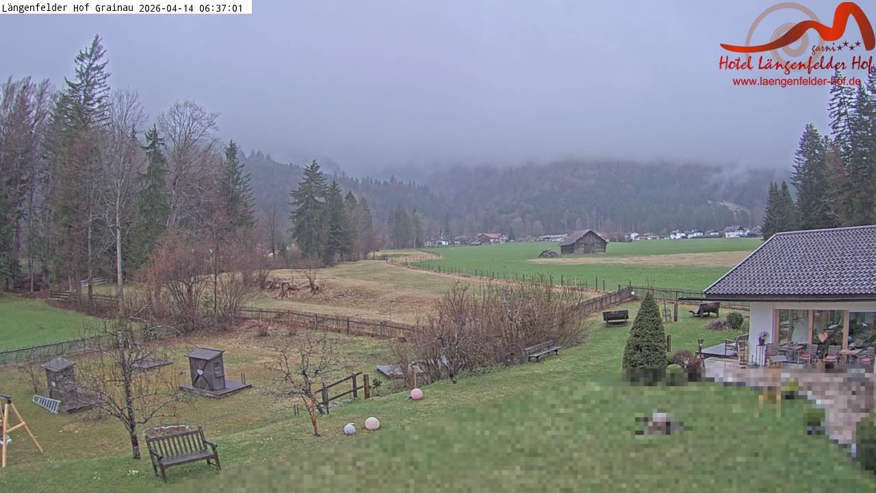 Archiv Foto Webcam Zugspitzdorf Grainau: Längenfelder Hof