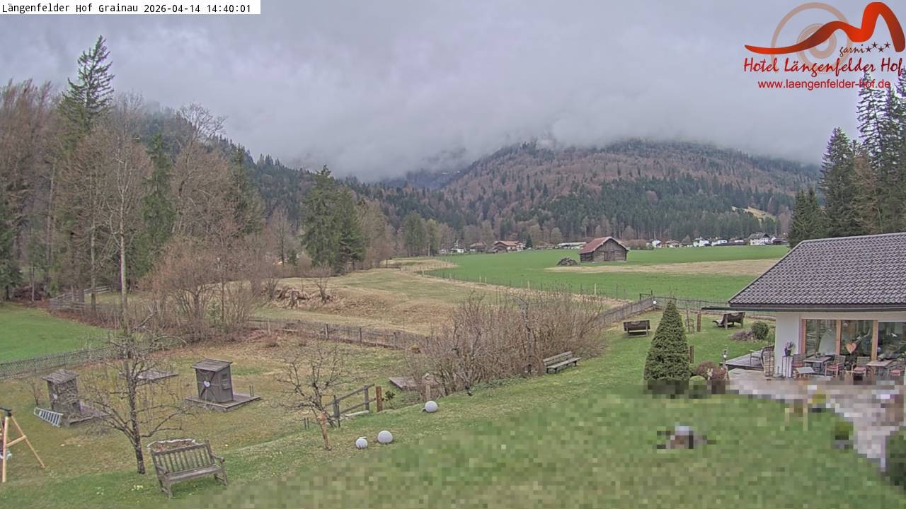 Archiv Foto Webcam Zugspitzdorf Grainau: Längenfelder Hof