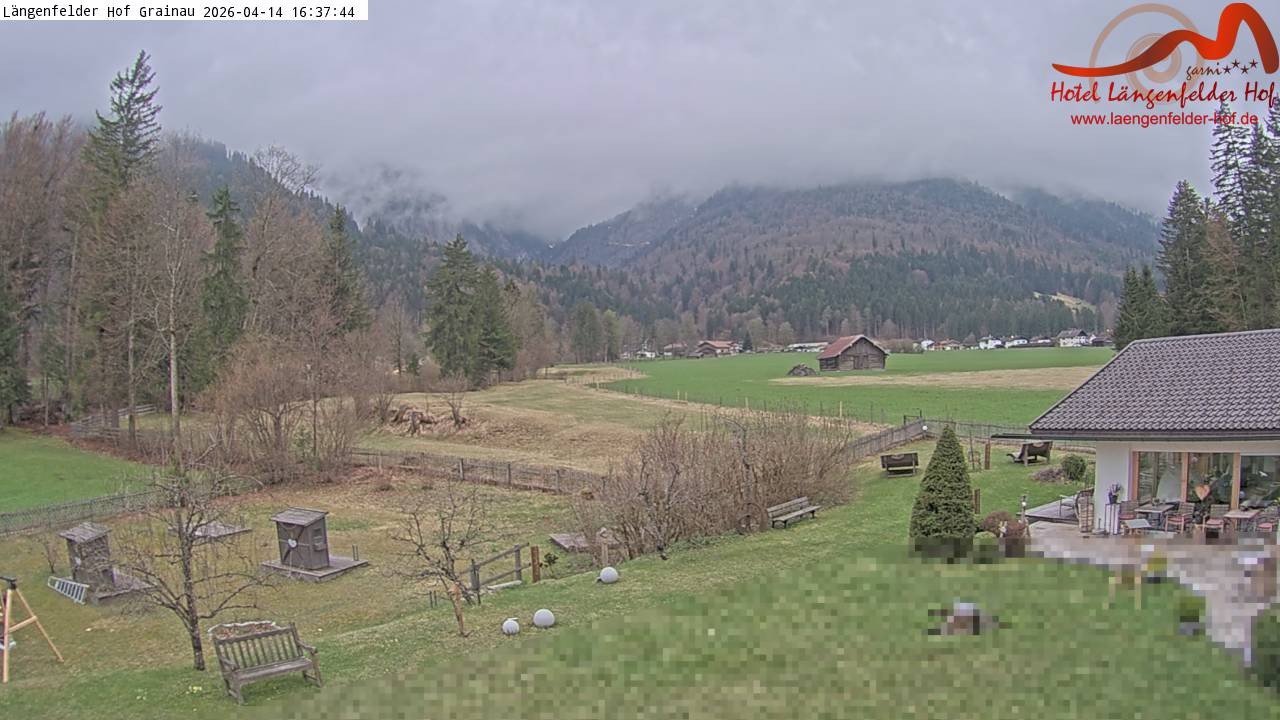 Archiv Foto Webcam Zugspitzdorf Grainau: Längenfelder Hof