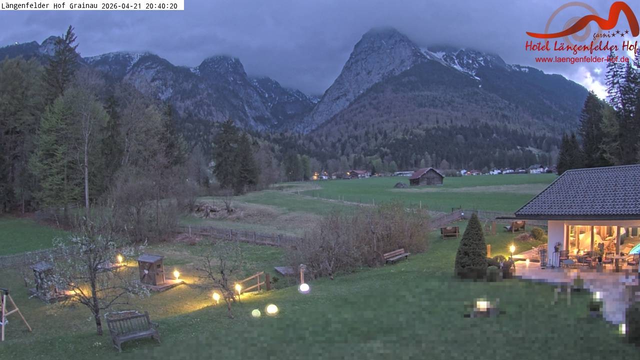 Archiv Foto Webcam Zugspitzdorf Grainau: Längenfelder Hof