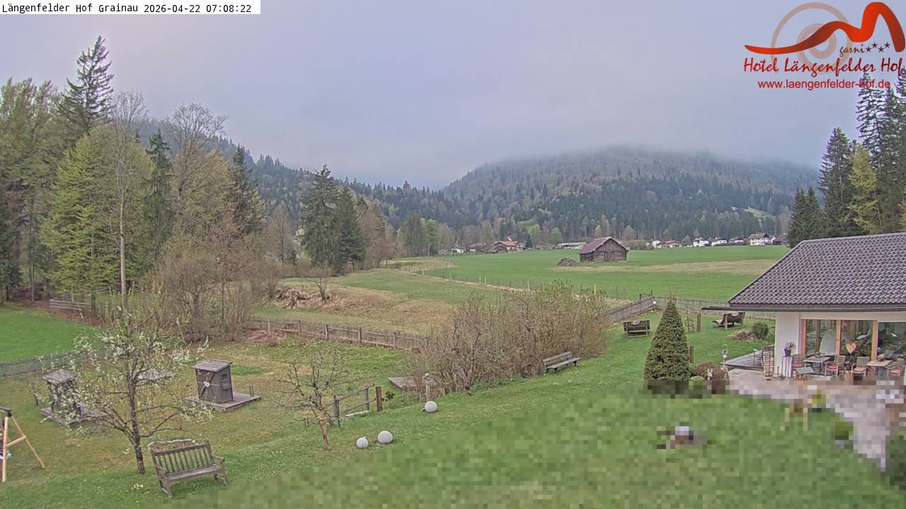 Archiv Foto Webcam Zugspitzdorf Grainau: Längenfelder Hof