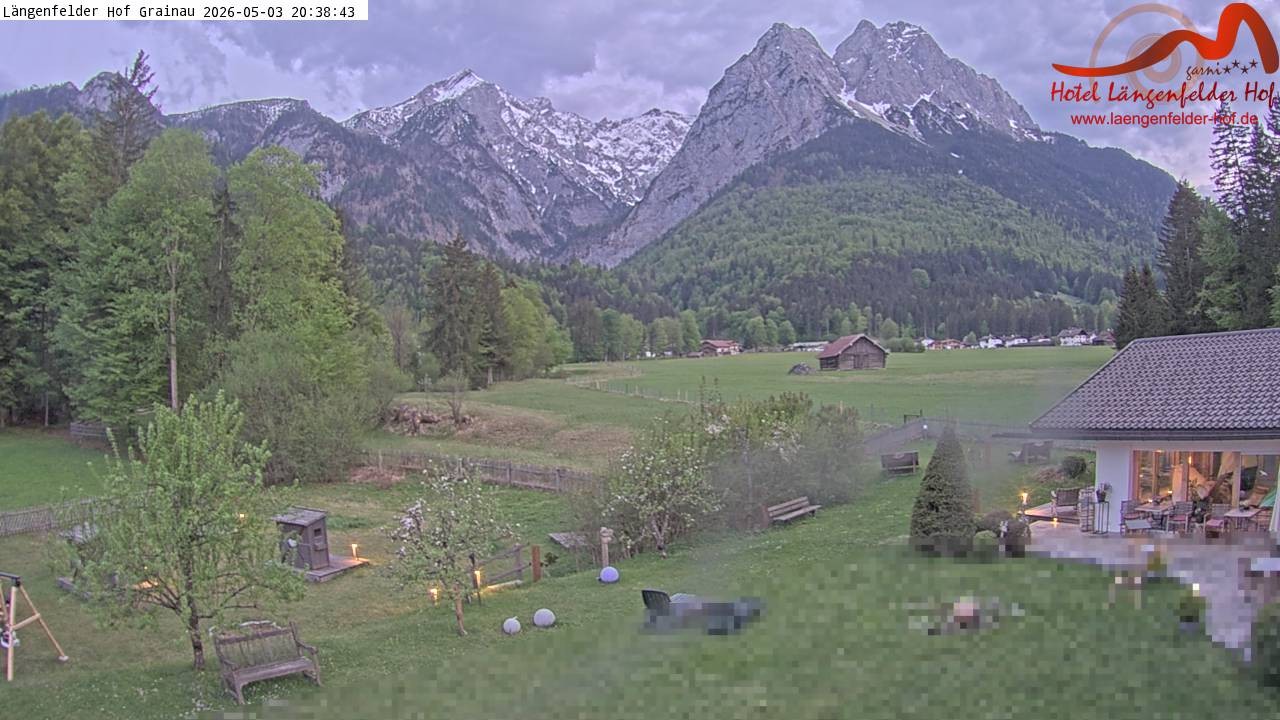 Archiv Foto Webcam Zugspitzdorf Grainau: Längenfelder Hof