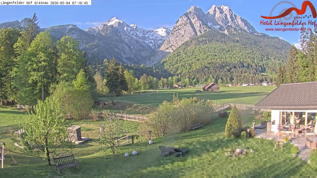 Archiv Foto Webcam Zugspitzdorf Grainau: Längenfelder Hof