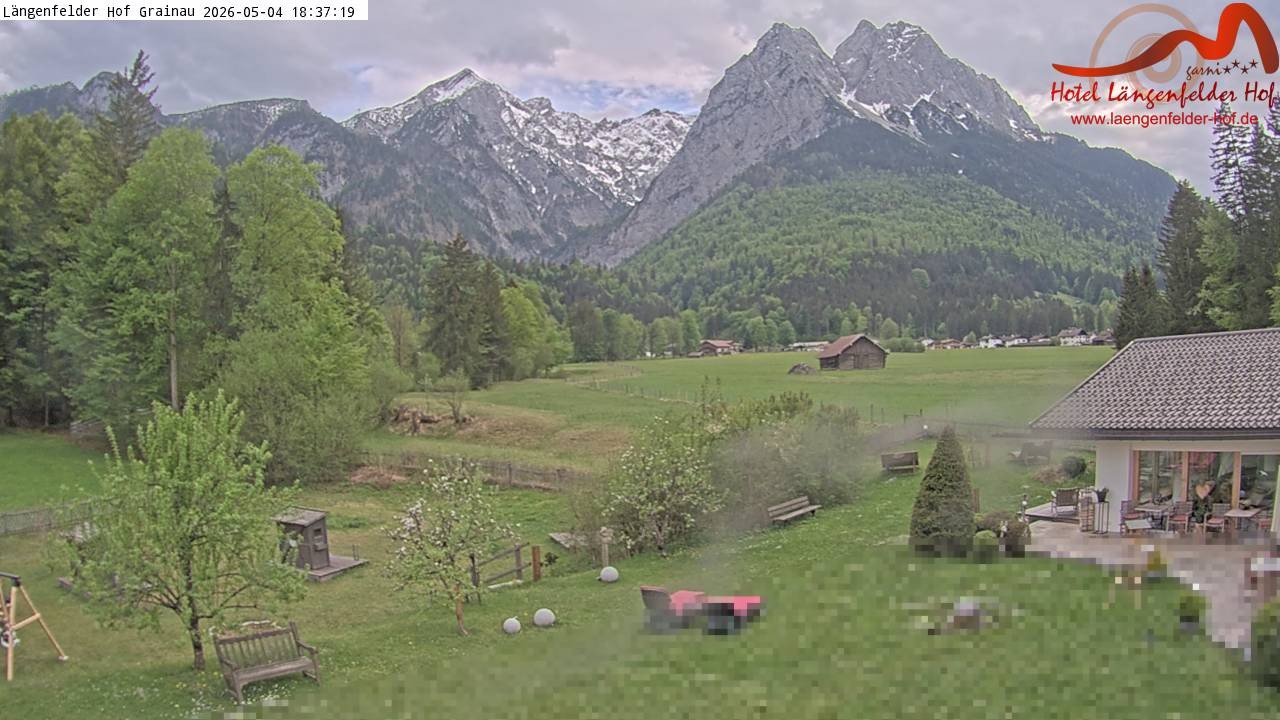 Archiv Foto Webcam Zugspitzdorf Grainau: Längenfelder Hof