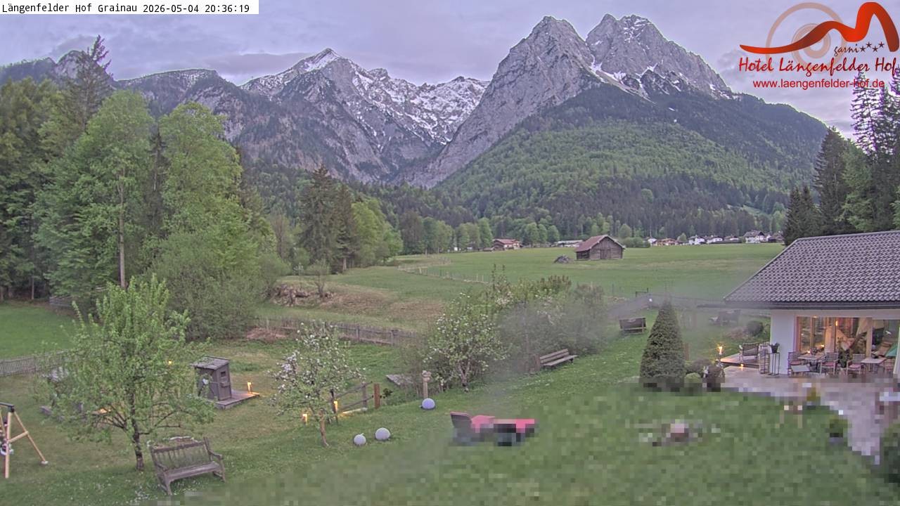Archiv Foto Webcam Zugspitzdorf Grainau: Längenfelder Hof