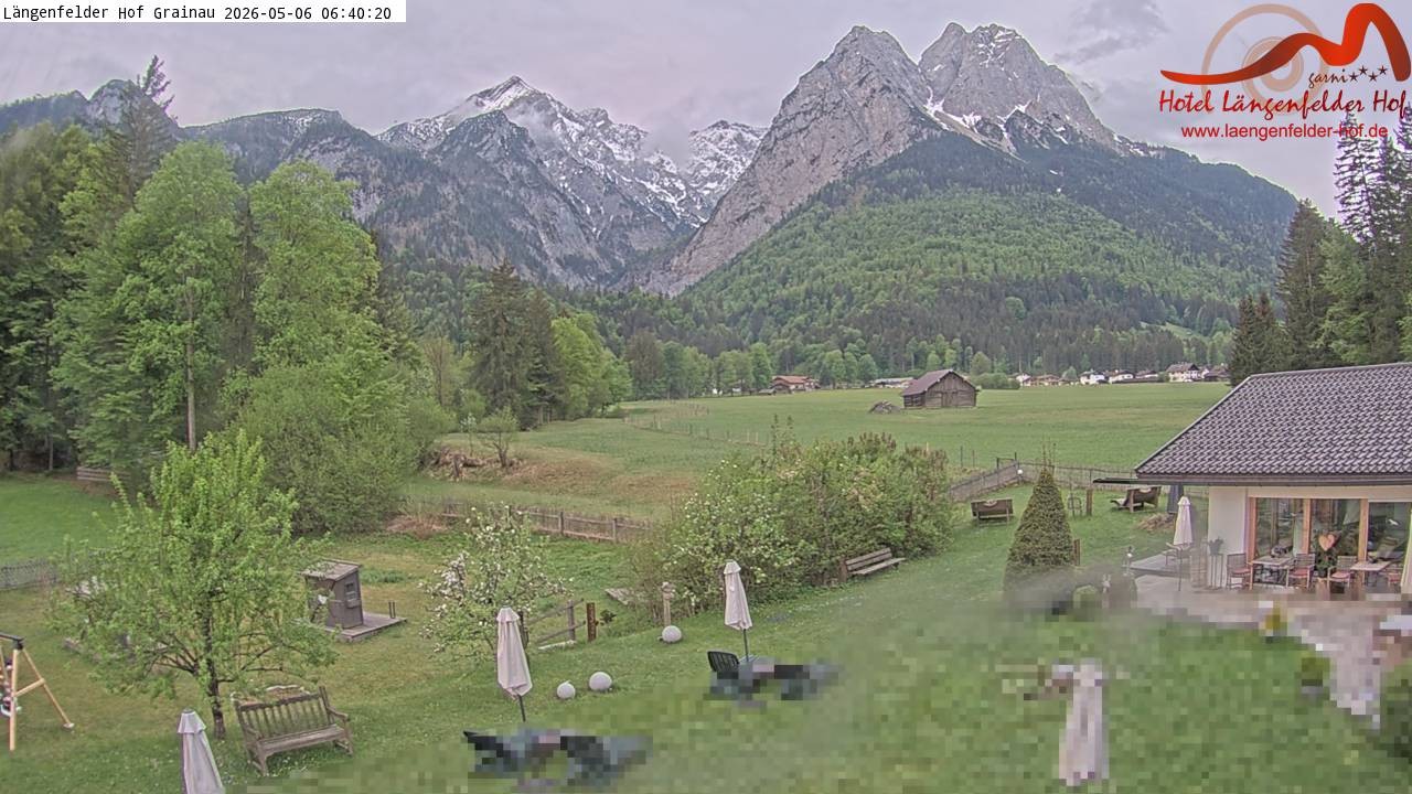 Archiv Foto Webcam Zugspitzdorf Grainau: Längenfelder Hof