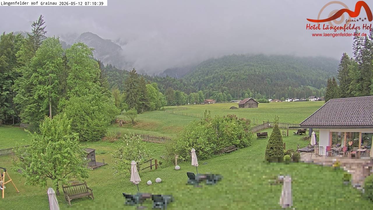 Archiv Foto Webcam Zugspitzdorf Grainau: Längenfelder Hof