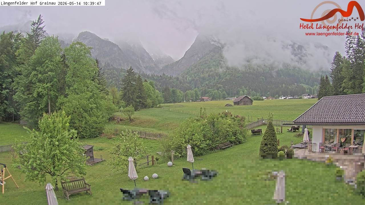 Archiv Foto Webcam Zugspitzdorf Grainau: Längenfelder Hof