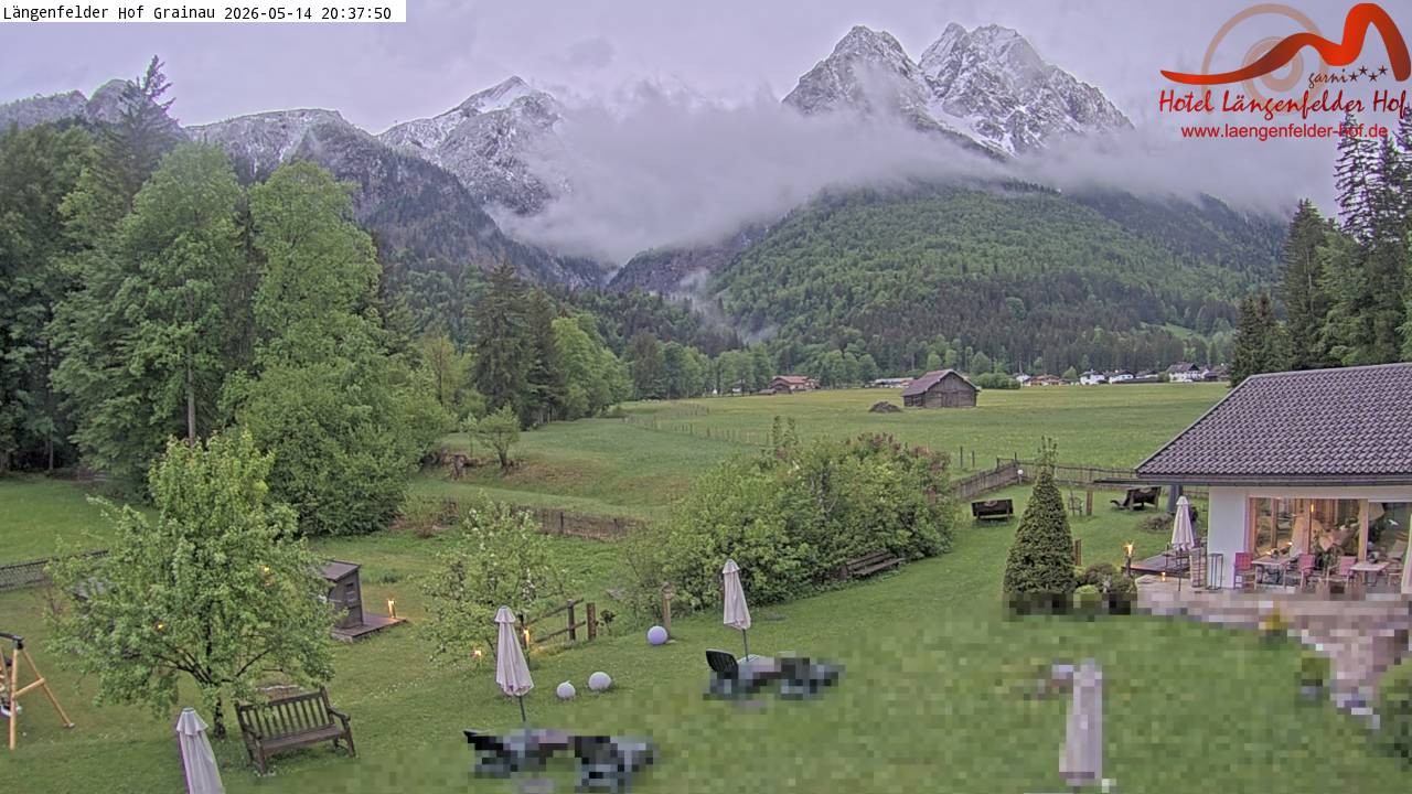 Archiv Foto Webcam Zugspitzdorf Grainau: Längenfelder Hof