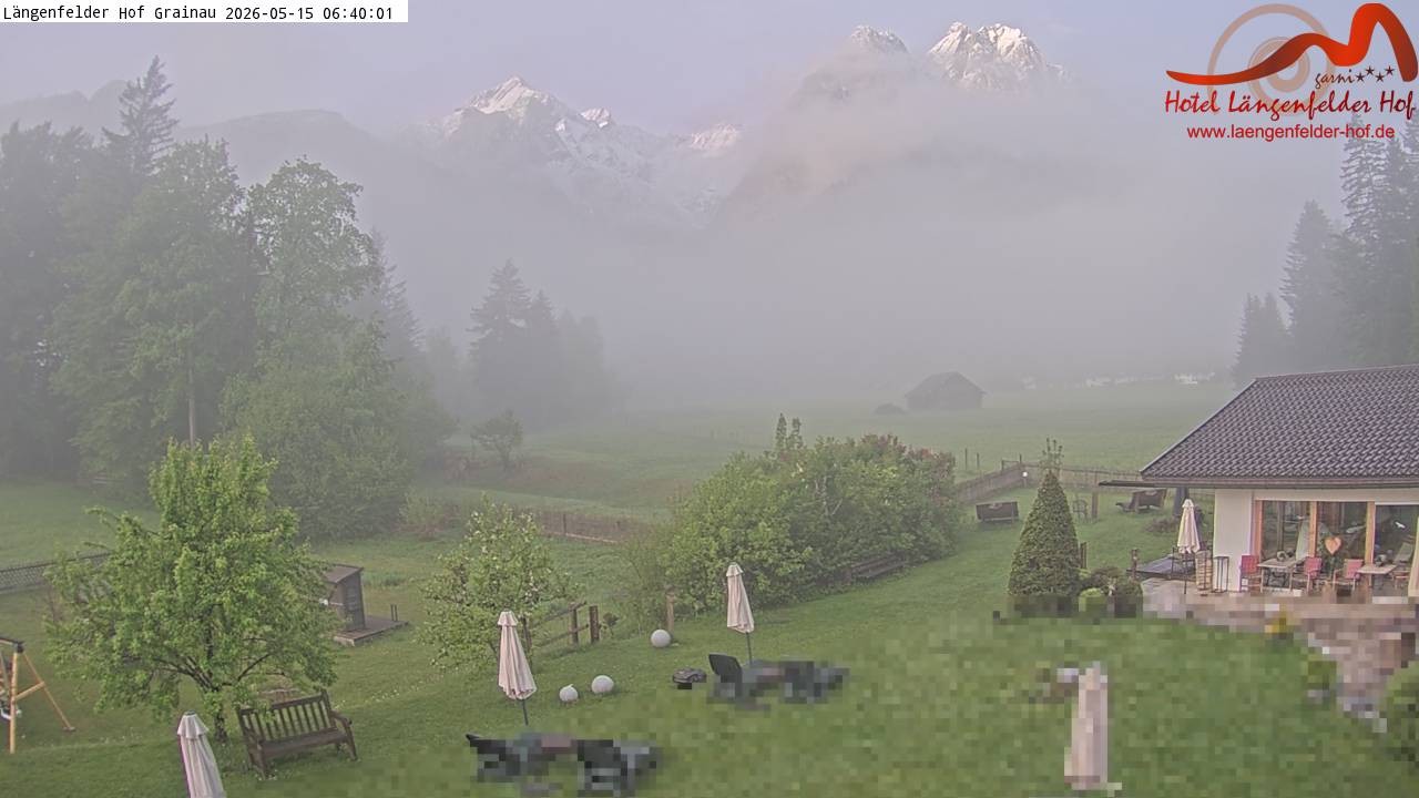 Archiv Foto Webcam Zugspitzdorf Grainau: Längenfelder Hof