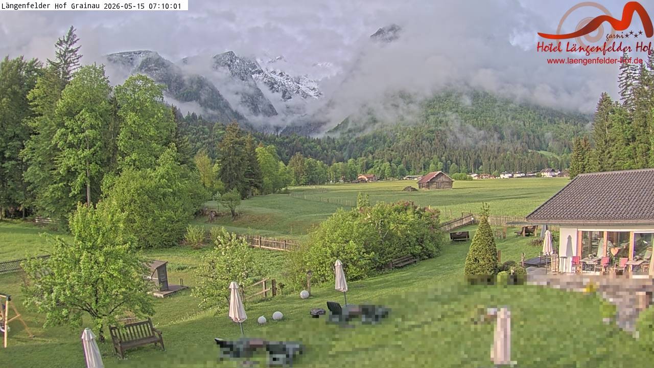 Archiv Foto Webcam Zugspitzdorf Grainau: Längenfelder Hof