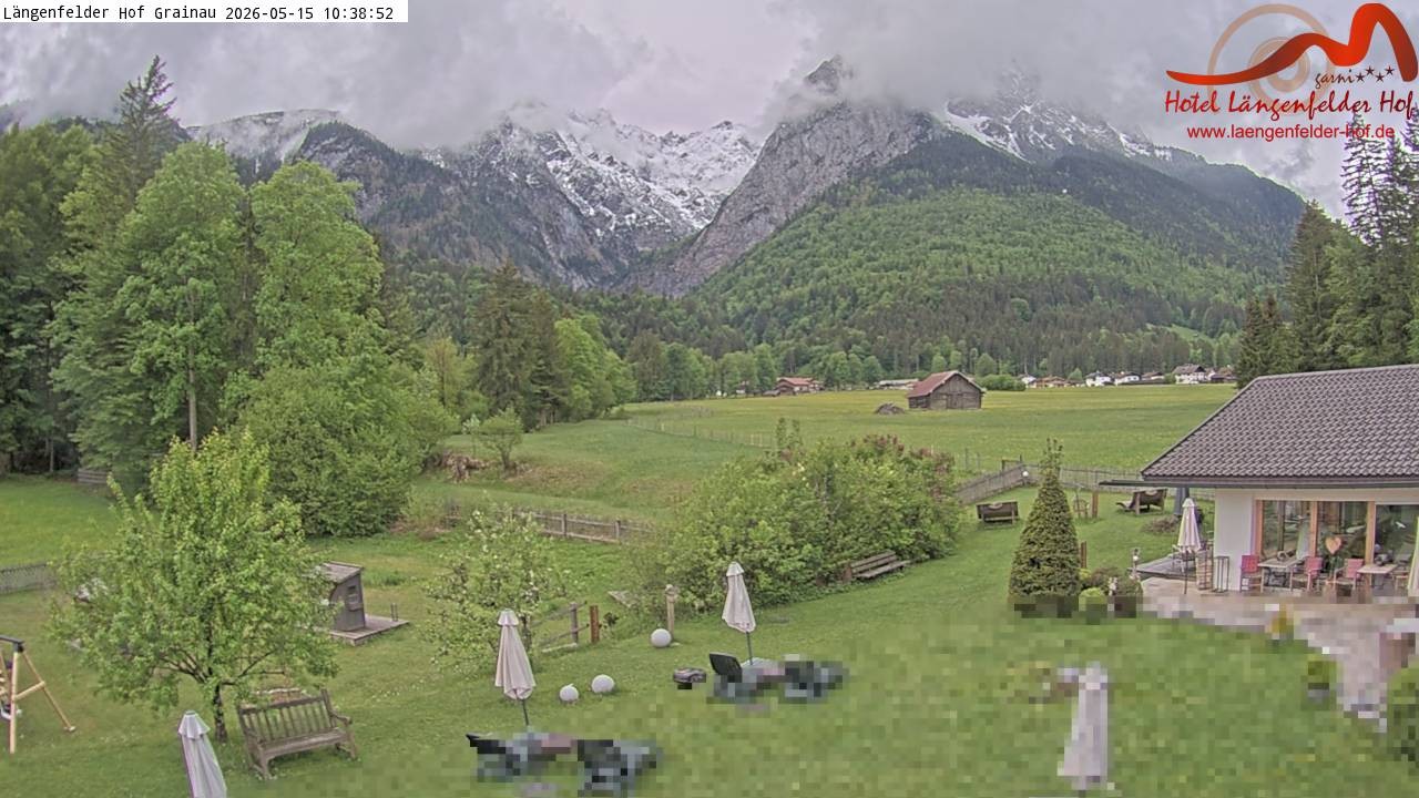 Archiv Foto Webcam Zugspitzdorf Grainau: Längenfelder Hof