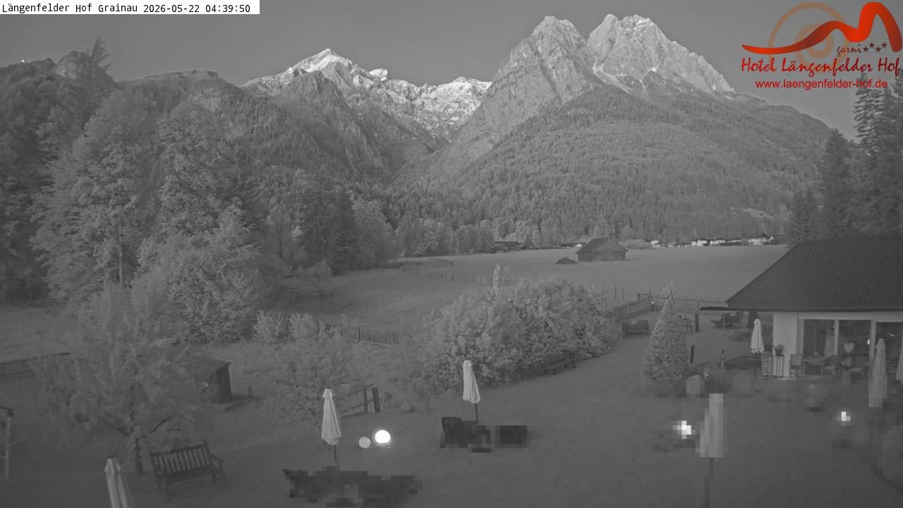 Archiv Foto Webcam Zugspitzdorf Grainau: Längenfelder Hof