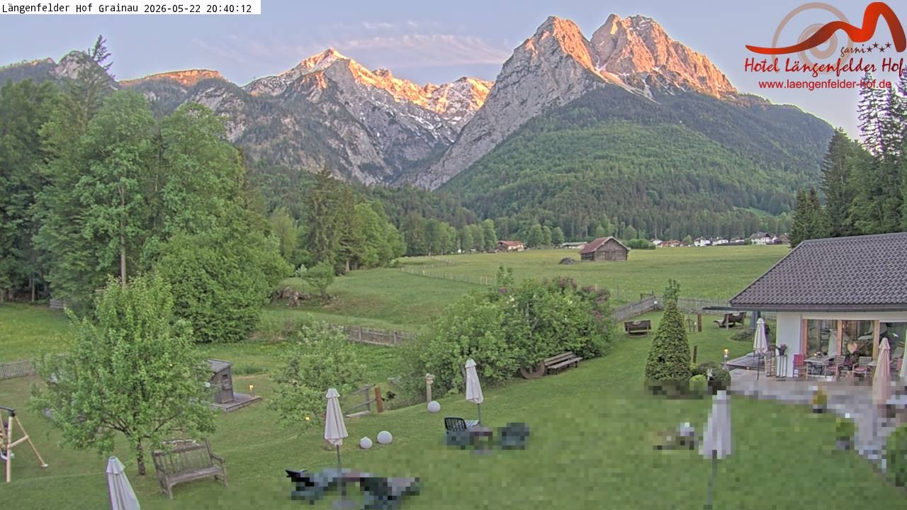 Archiv Foto Webcam Zugspitzdorf Grainau: Längenfelder Hof