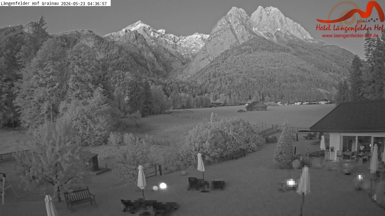 Archiv Foto Webcam Zugspitzdorf Grainau: Längenfelder Hof
