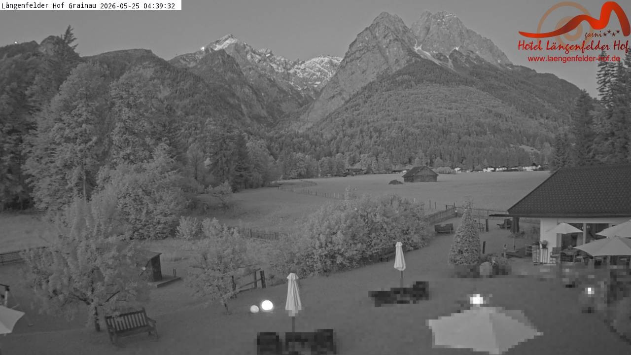 Archiv Foto Webcam Zugspitzdorf Grainau: Längenfelder Hof