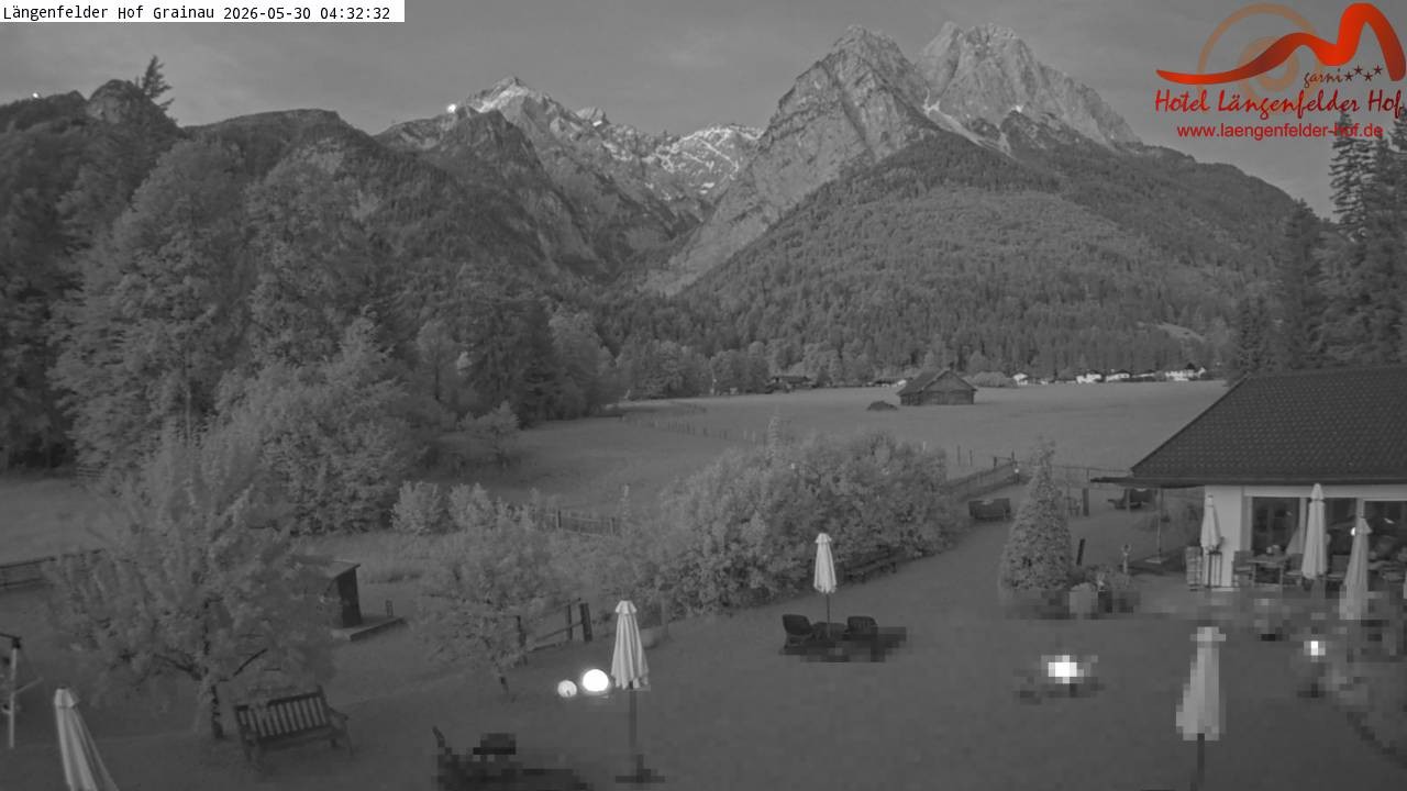 Archiv Foto Webcam Zugspitzdorf Grainau: Längenfelder Hof