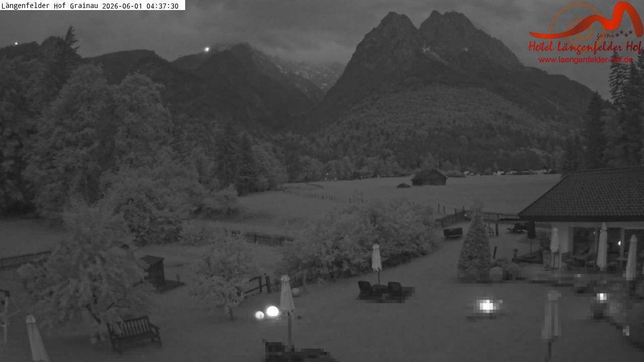 Archiv Foto Webcam Zugspitzdorf Grainau: Längenfelder Hof