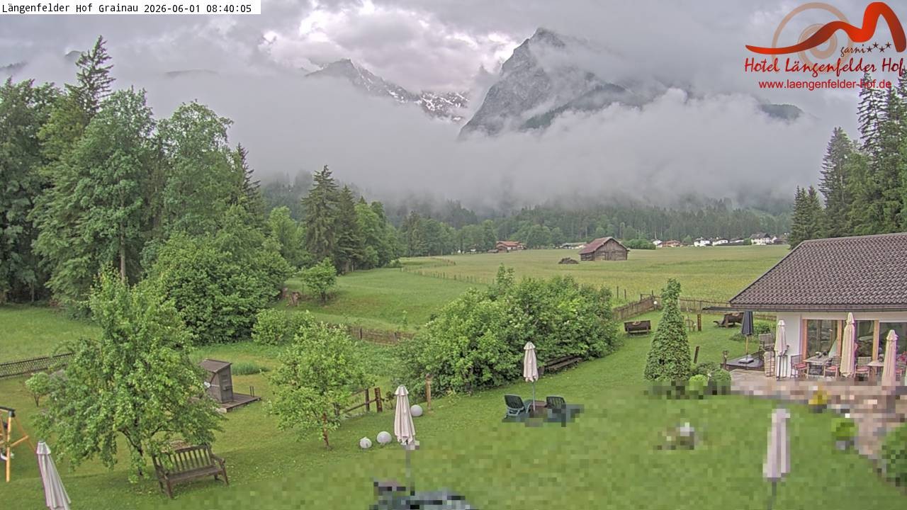 Archiv Foto Webcam Zugspitzdorf Grainau: Längenfelder Hof