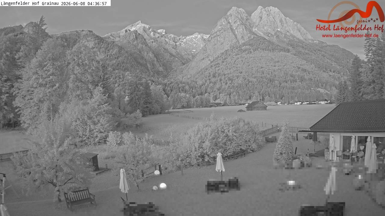 Archiv Foto Webcam Zugspitzdorf Grainau: Längenfelder Hof