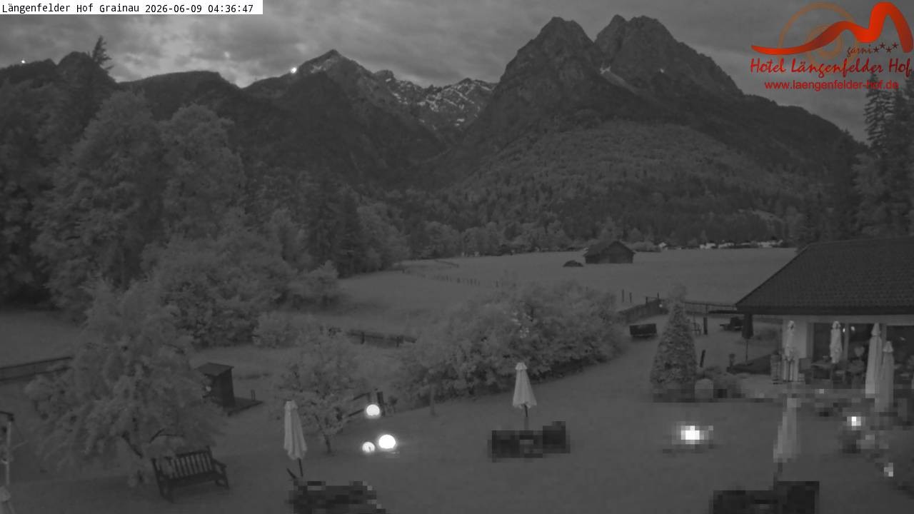 Archiv Foto Webcam Zugspitzdorf Grainau: Längenfelder Hof