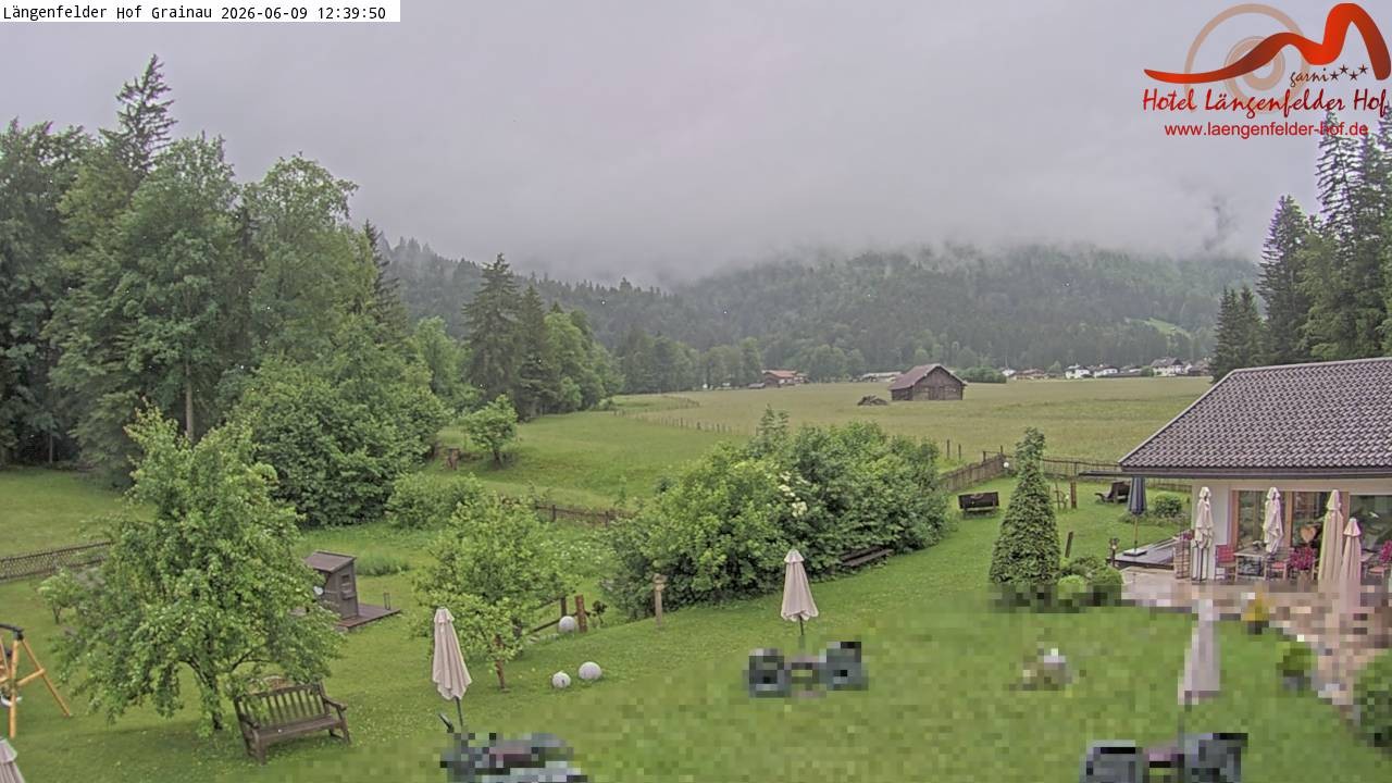 Archiv Foto Webcam Zugspitzdorf Grainau: Längenfelder Hof