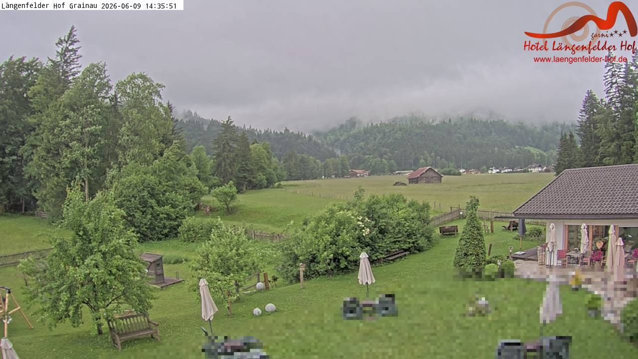 Archiv Foto Webcam Zugspitzdorf Grainau: Längenfelder Hof