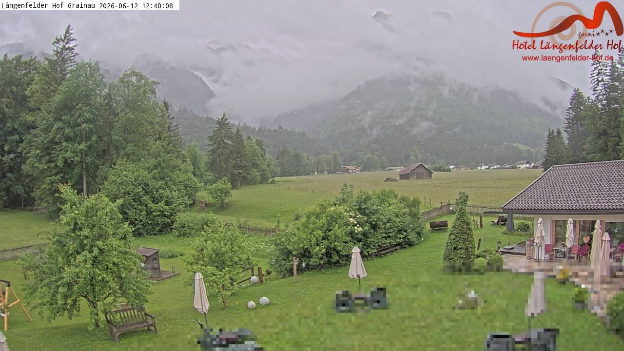 Archiv Foto Webcam Zugspitzdorf Grainau: Längenfelder Hof