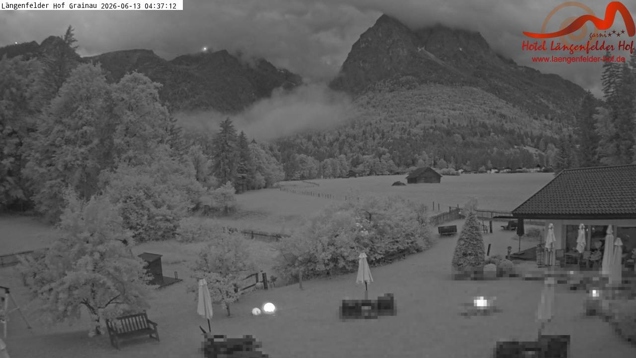 Archiv Foto Webcam Zugspitzdorf Grainau: Längenfelder Hof