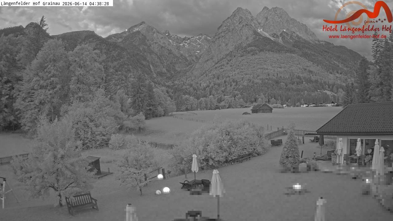 Archiv Foto Webcam Zugspitzdorf Grainau: Längenfelder Hof