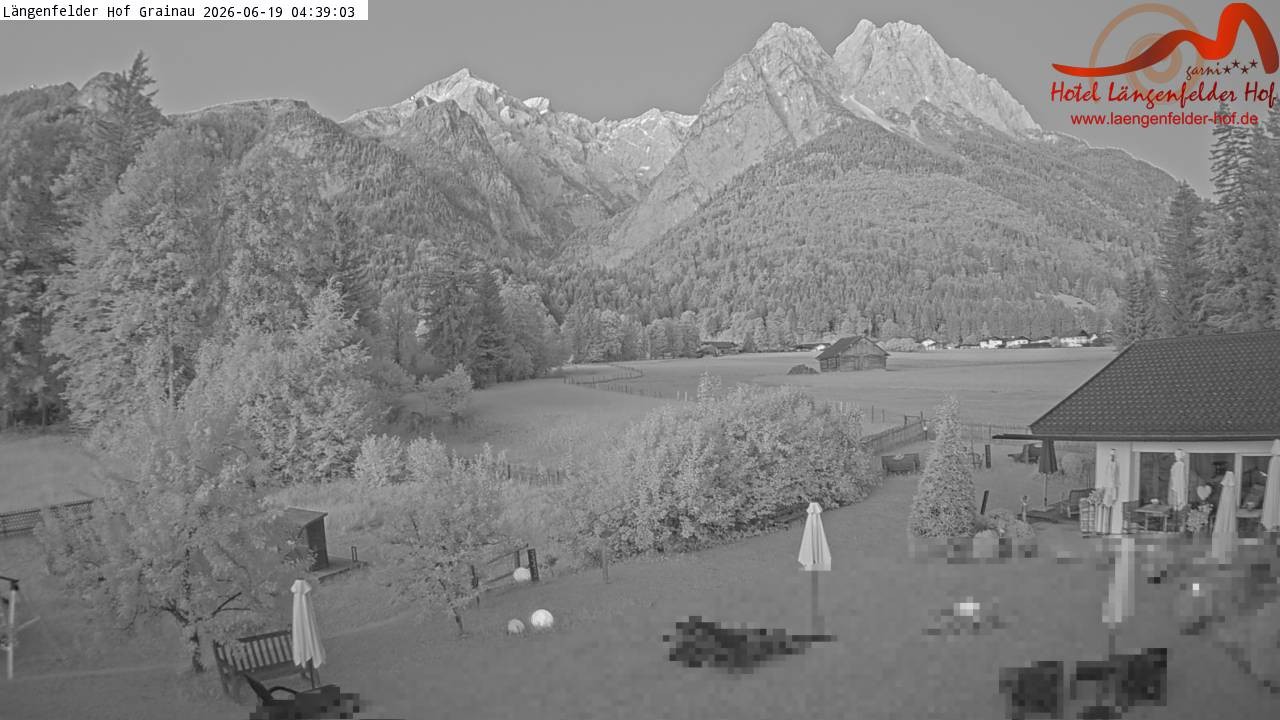 Archiv Foto Webcam Zugspitzdorf Grainau: Längenfelder Hof