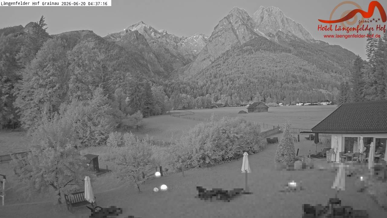 Archiv Foto Webcam Zugspitzdorf Grainau: Längenfelder Hof