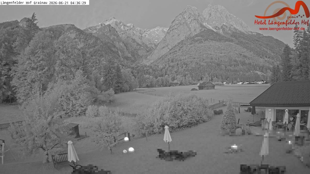 Archiv Foto Webcam Zugspitzdorf Grainau: Längenfelder Hof