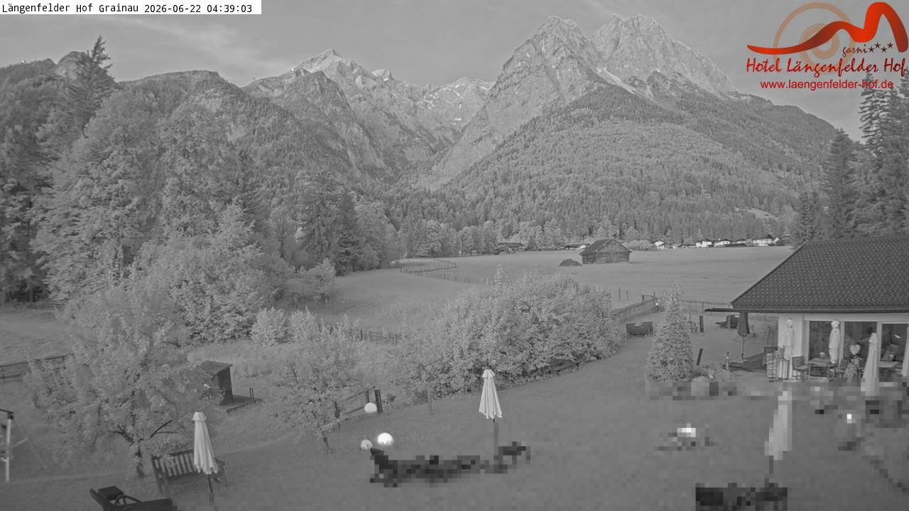 Archiv Foto Webcam Zugspitzdorf Grainau: Längenfelder Hof