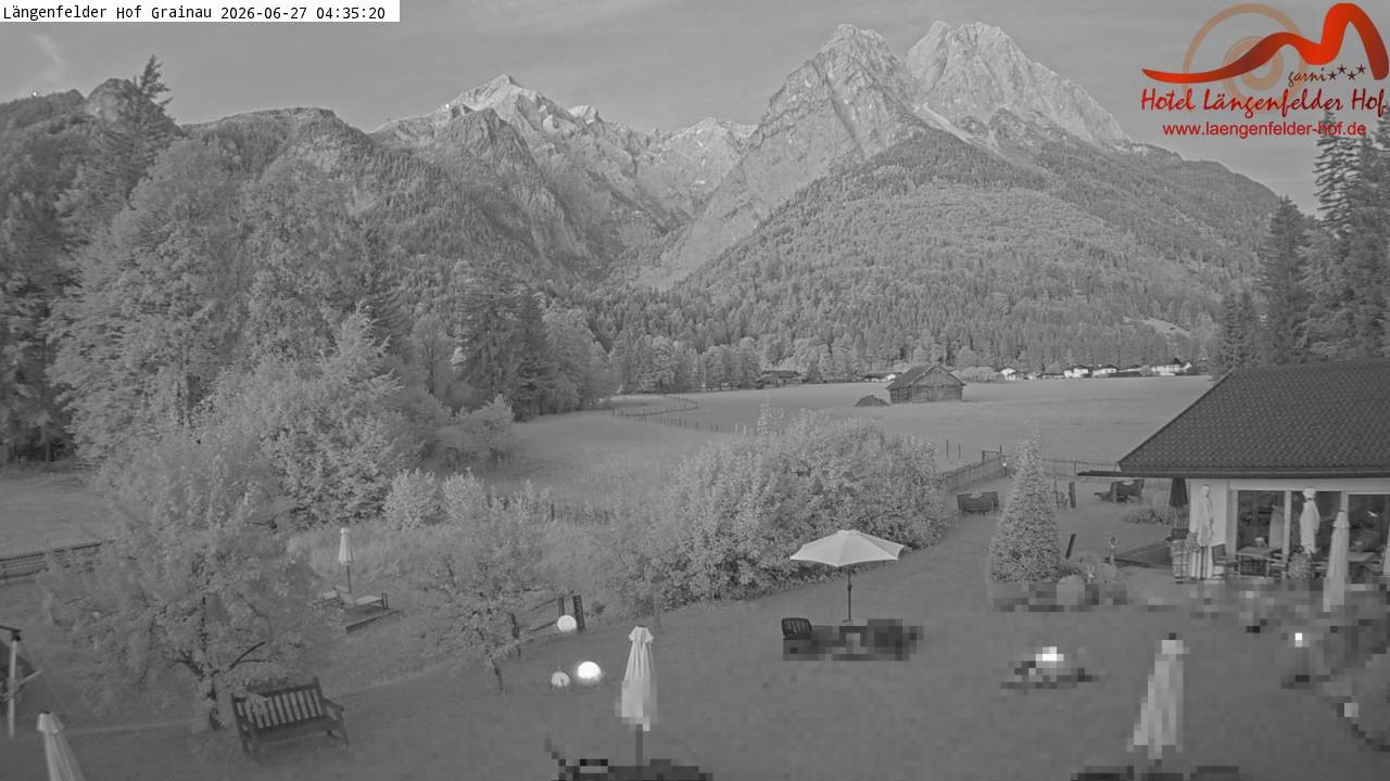 Archiv Foto Webcam Zugspitzdorf Grainau: Längenfelder Hof
