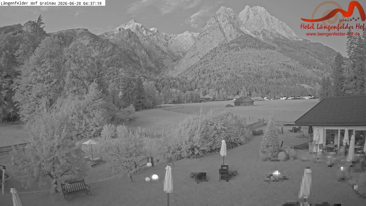 Archiv Foto Webcam Zugspitzdorf Grainau: Längenfelder Hof