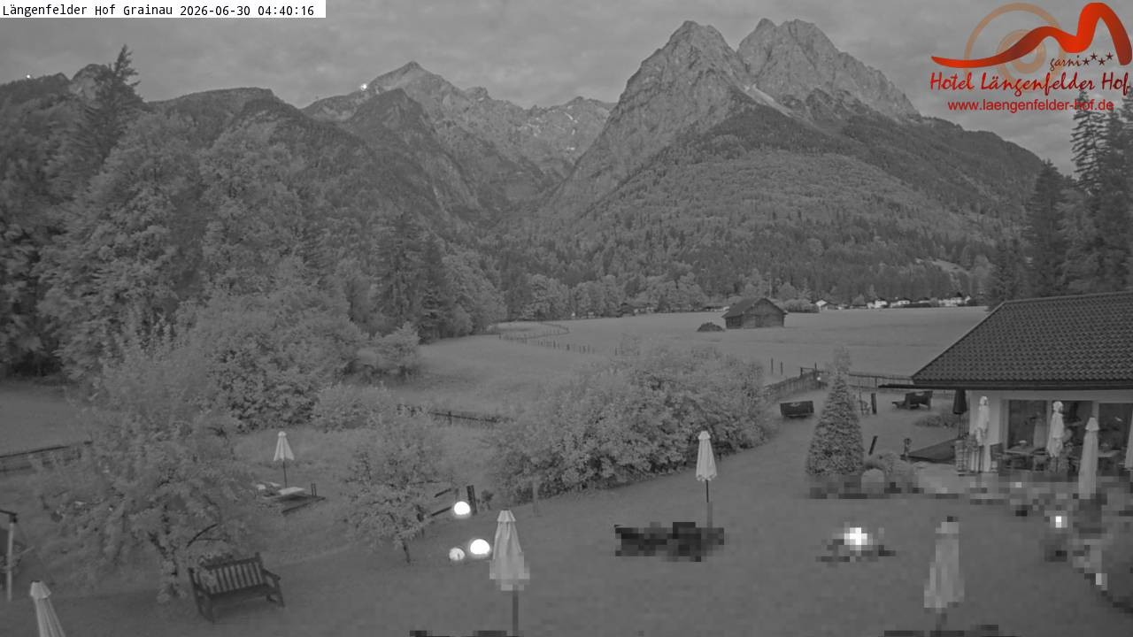 Archiv Foto Webcam Zugspitzdorf Grainau: Längenfelder Hof