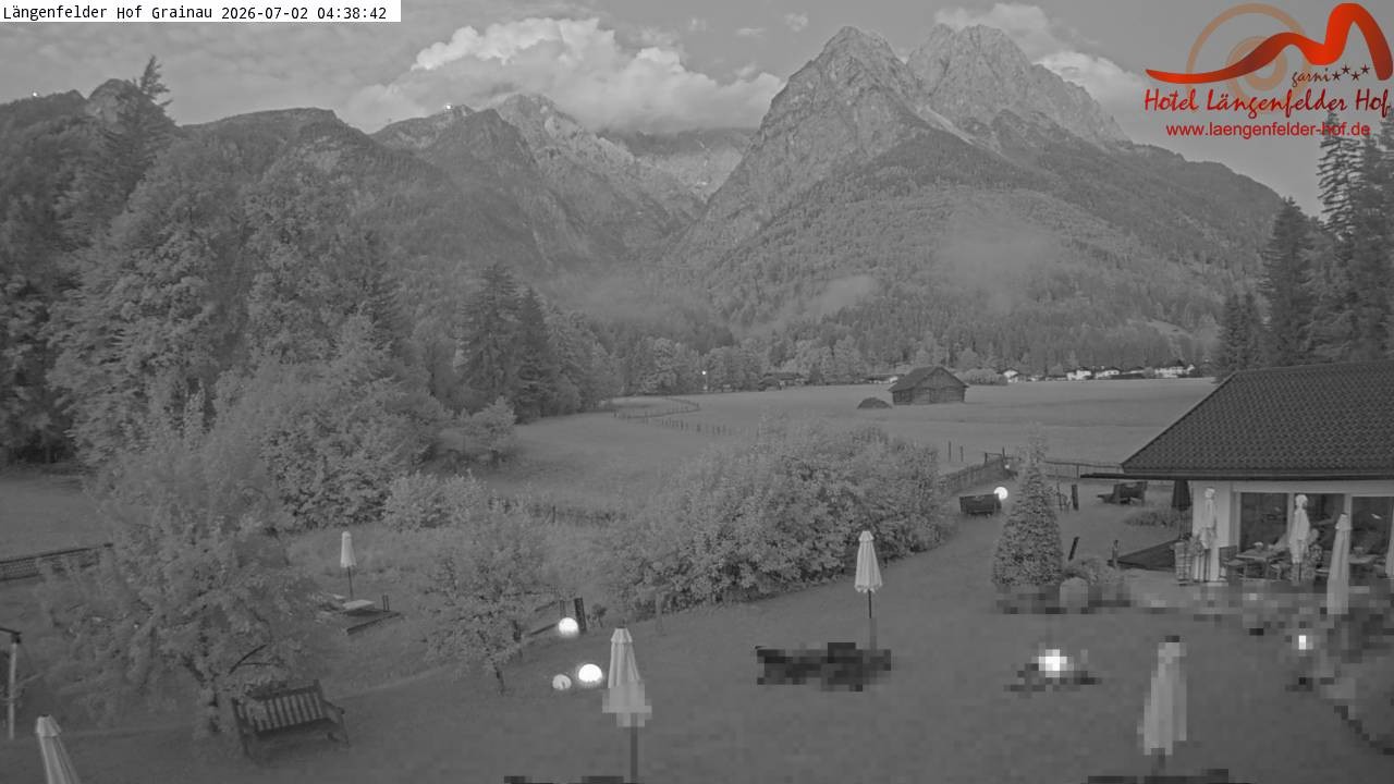 Archiv Foto Webcam Zugspitzdorf Grainau: Längenfelder Hof