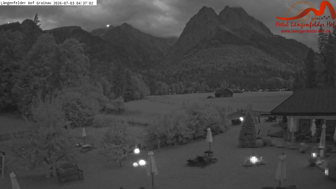 Archiv Foto Webcam Zugspitzdorf Grainau: Längenfelder Hof