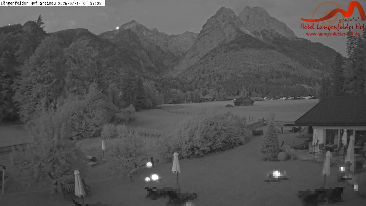 Archiv Foto Webcam Zugspitzdorf Grainau: Längenfelder Hof