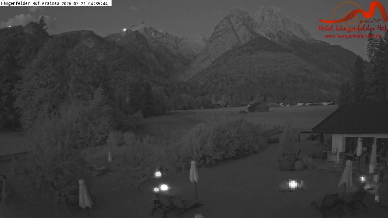 Archiv Foto Webcam Zugspitzdorf Grainau: Längenfelder Hof