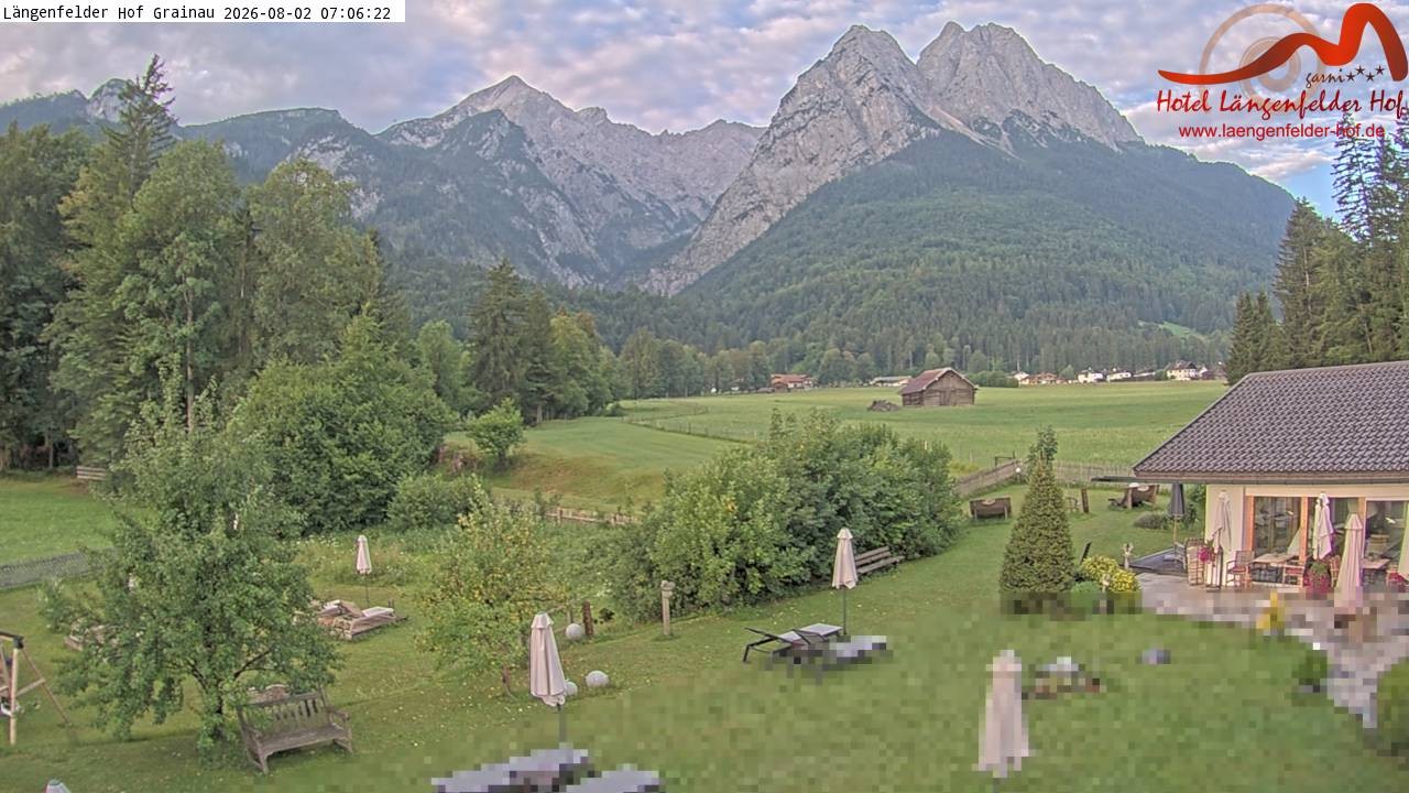 Archiv Foto Webcam Zugspitzdorf Grainau: Längenfelder Hof