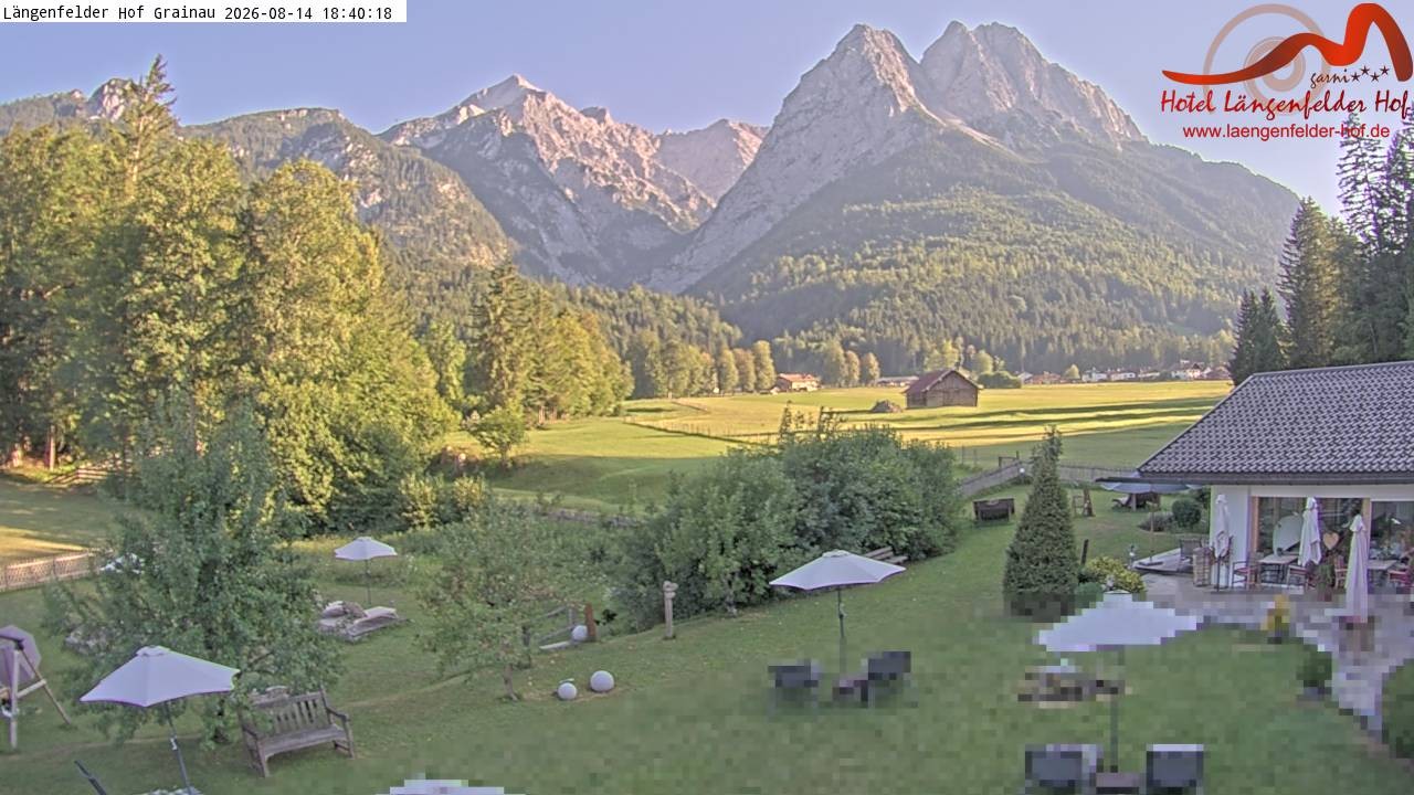 Archiv Foto Webcam Zugspitzdorf Grainau: Längenfelder Hof