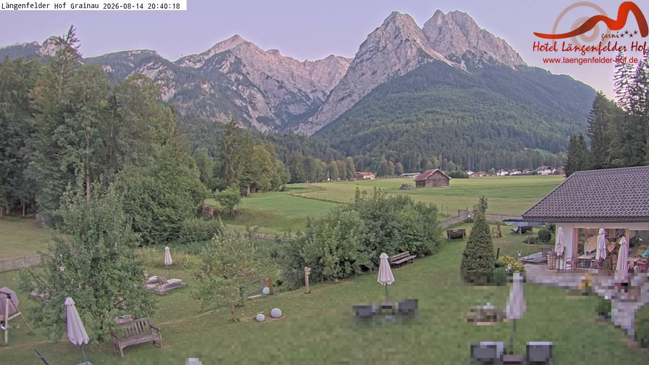 Archiv Foto Webcam Zugspitzdorf Grainau: Längenfelder Hof