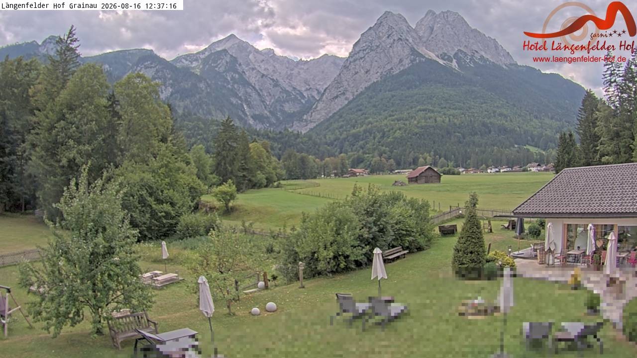 Archiv Foto Webcam Zugspitzdorf Grainau: Längenfelder Hof