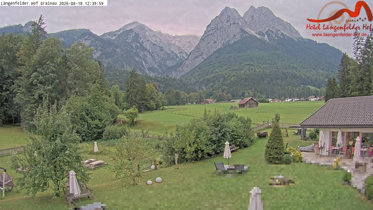 Archiv Foto Webcam Zugspitzdorf Grainau: Längenfelder Hof