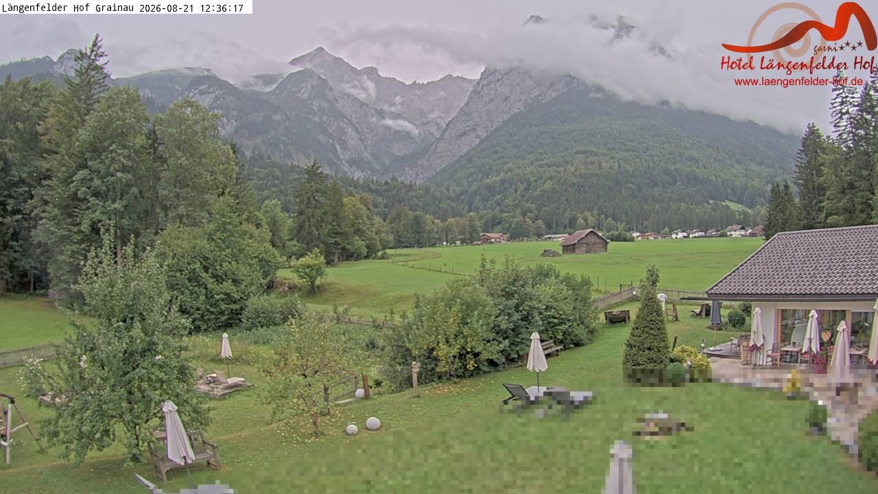 Archiv Foto Webcam Zugspitzdorf Grainau: Längenfelder Hof