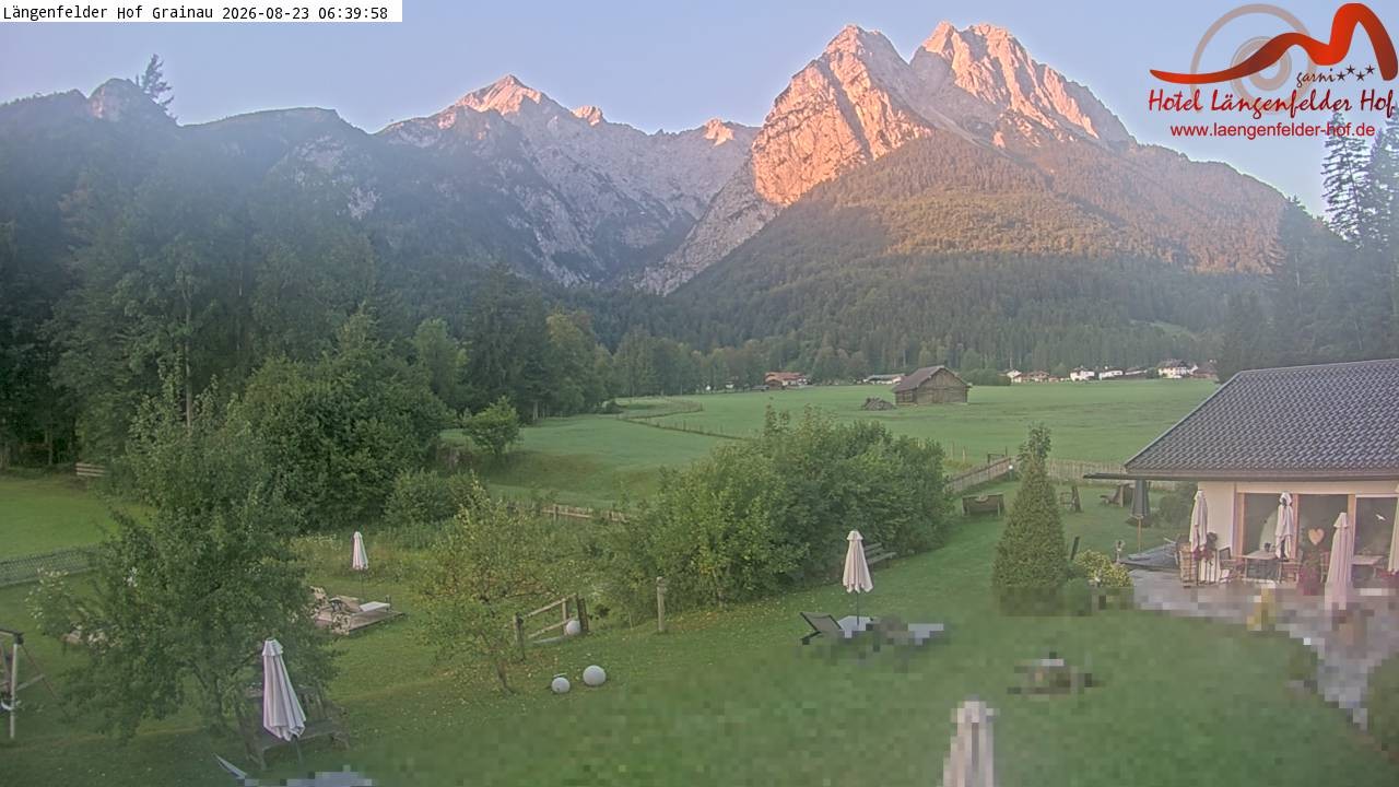 Archiv Foto Webcam Zugspitzdorf Grainau: Längenfelder Hof